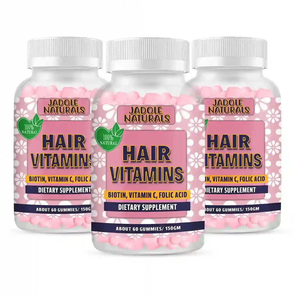 Hair Vitamin Gummies Pack of 3 Combo